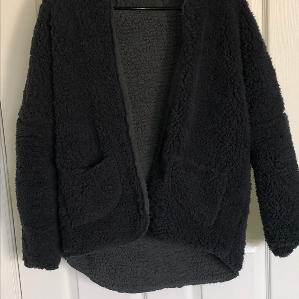 Fluffy coat